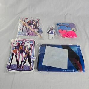 K Pop Demon Hunters Happy Birthday Party Supplies New Sealed